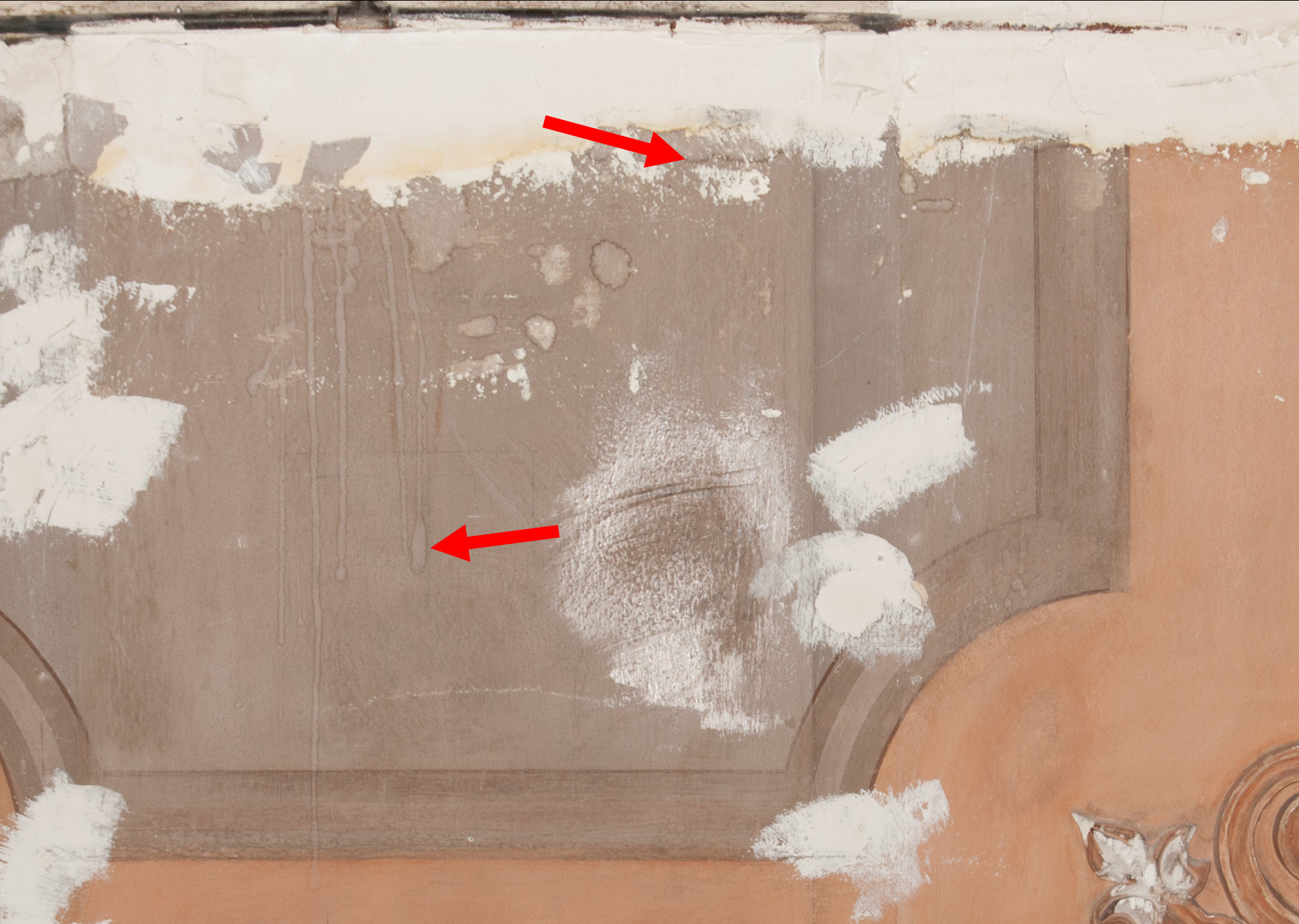 lath and plaster walls paint peeling