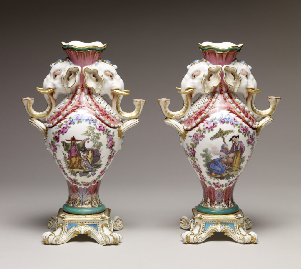 Elephantine Chinoiserie and Asian Whiteness: Views on a Pair of