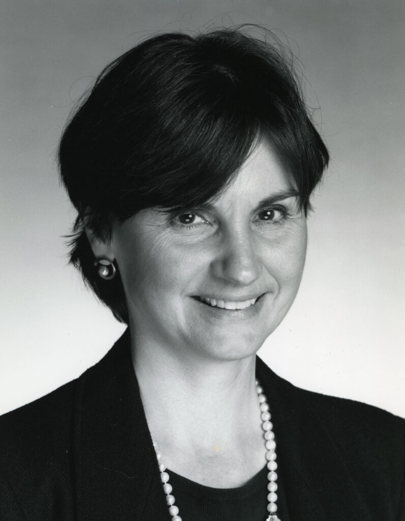 Joaneath not long after she came to the Walters Art Museum as curator, 1994. Photo: Aaron Levin, 1994