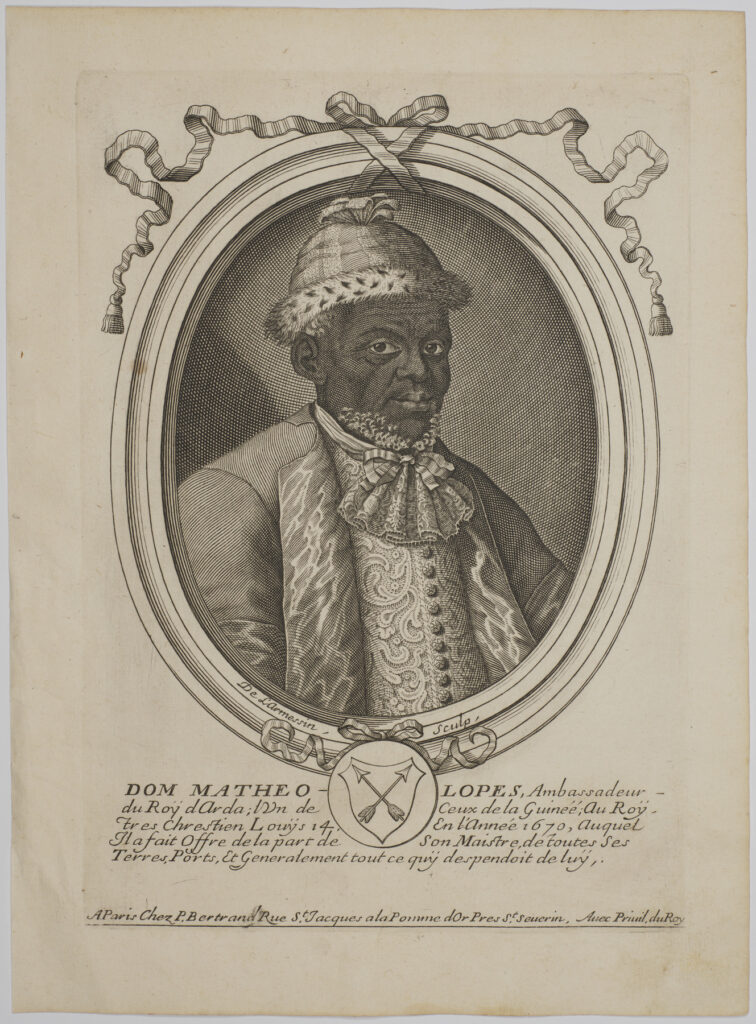 Nicolas de Larmessin (French, 1632–1694), Dom Mateo Lopes, 1680s, ink on paper, 8 11/16 × 6 11/16 in. (22 × 17 cm). The Walters Art Museum, Baltimore, anonymous gift in memory of Ackneil M. Muldrow II, 2022, acc. no. 93.178