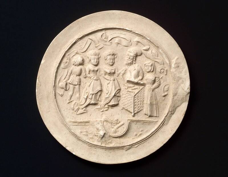 Unidentified Artist, Positive impression of Mold Who Buys Gods of Love?, early sixteenth century. Museum für angewandte Kunst, Vienna, acc. no. F 578